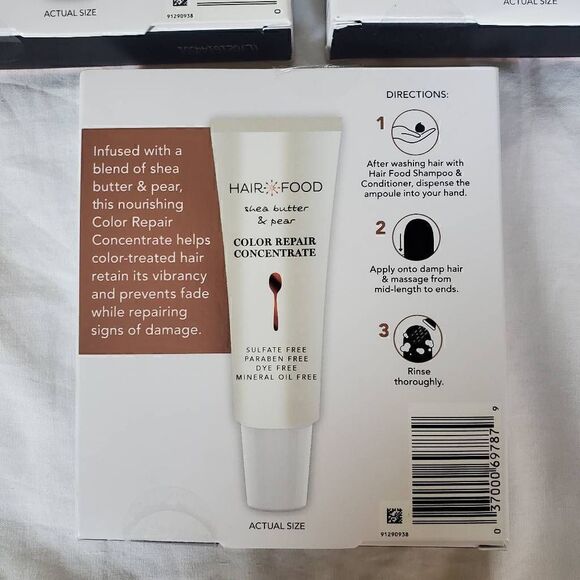 Hair Food Color Repair Concentrate Treaments 3 boxes - Picture 5 of 8